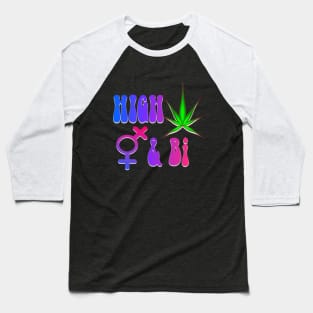 High & Bi Baseball T-Shirt